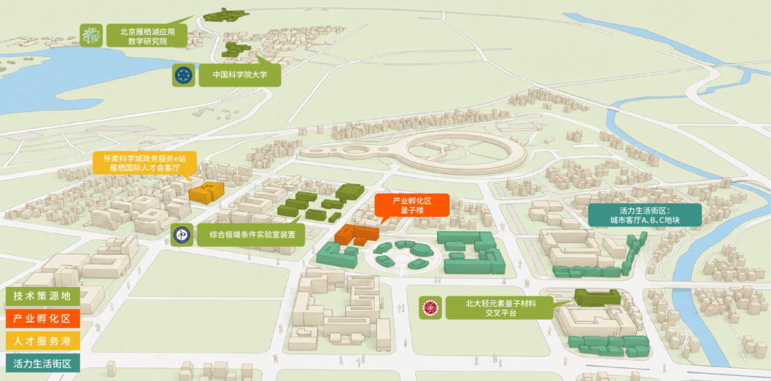 怀柔区正式发布量子雁栖社区规划(图3)