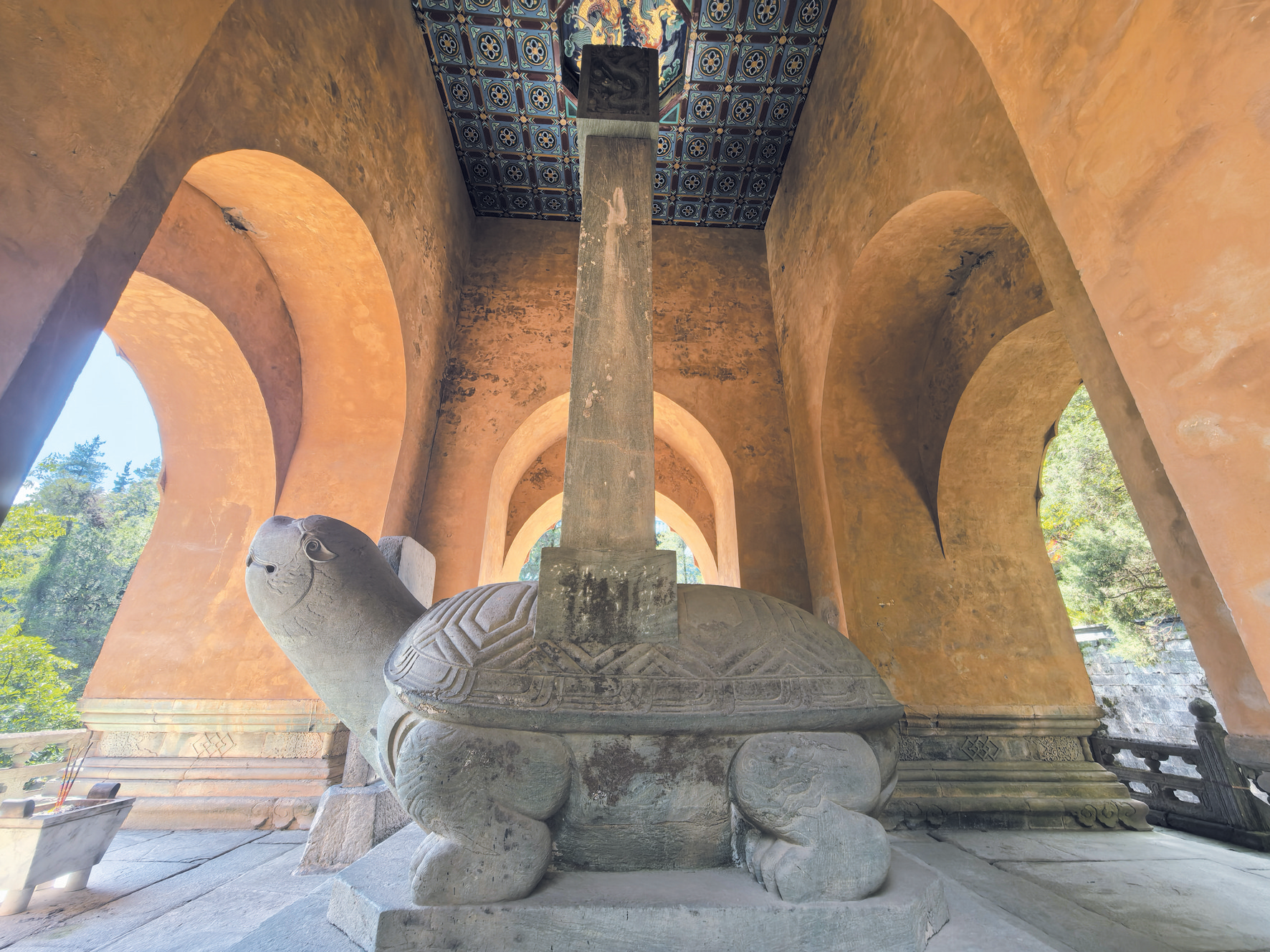 紫霄宫赑屃驮御碑