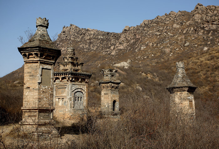 万寿寺塔林图册_360百科