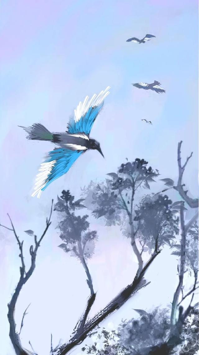 姚黄，霁红，霜绿，秋蓝