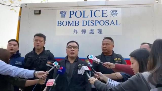 三暴徒密谋炸港警总部，一声巨响后警方出动