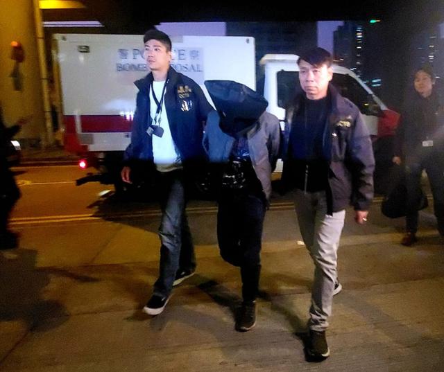 三暴徒密谋炸港警总部，一声巨响后警方出动
