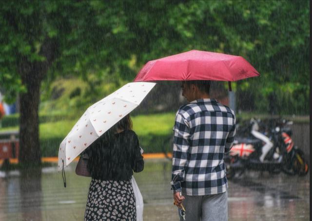 师大的雨 | 纷纷雨下，似是恍惚思园意