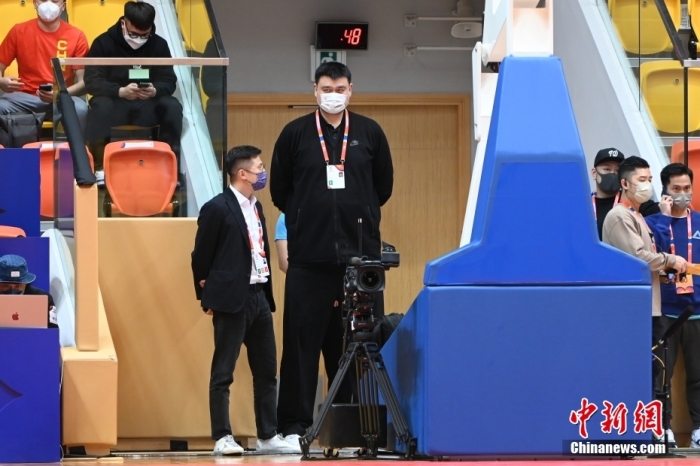 资料图：姚明。中新社记者 李志华 摄
