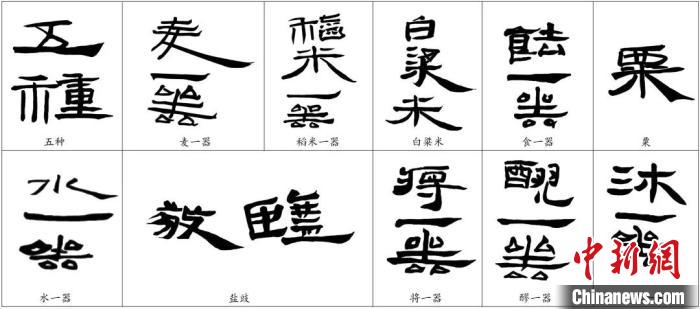 墨书摹本。山西省考古研究院供图