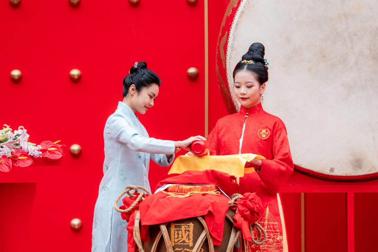 2023癸卯兔年的春酿原酒出酒仪式