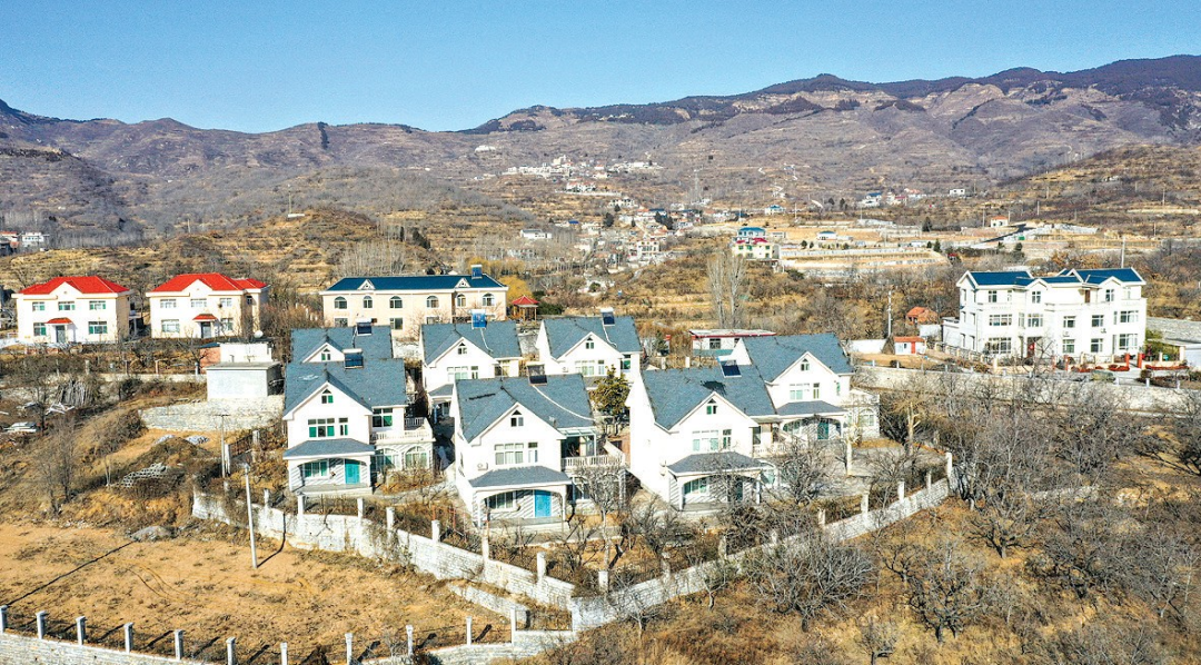 李家塘村北的别墅群