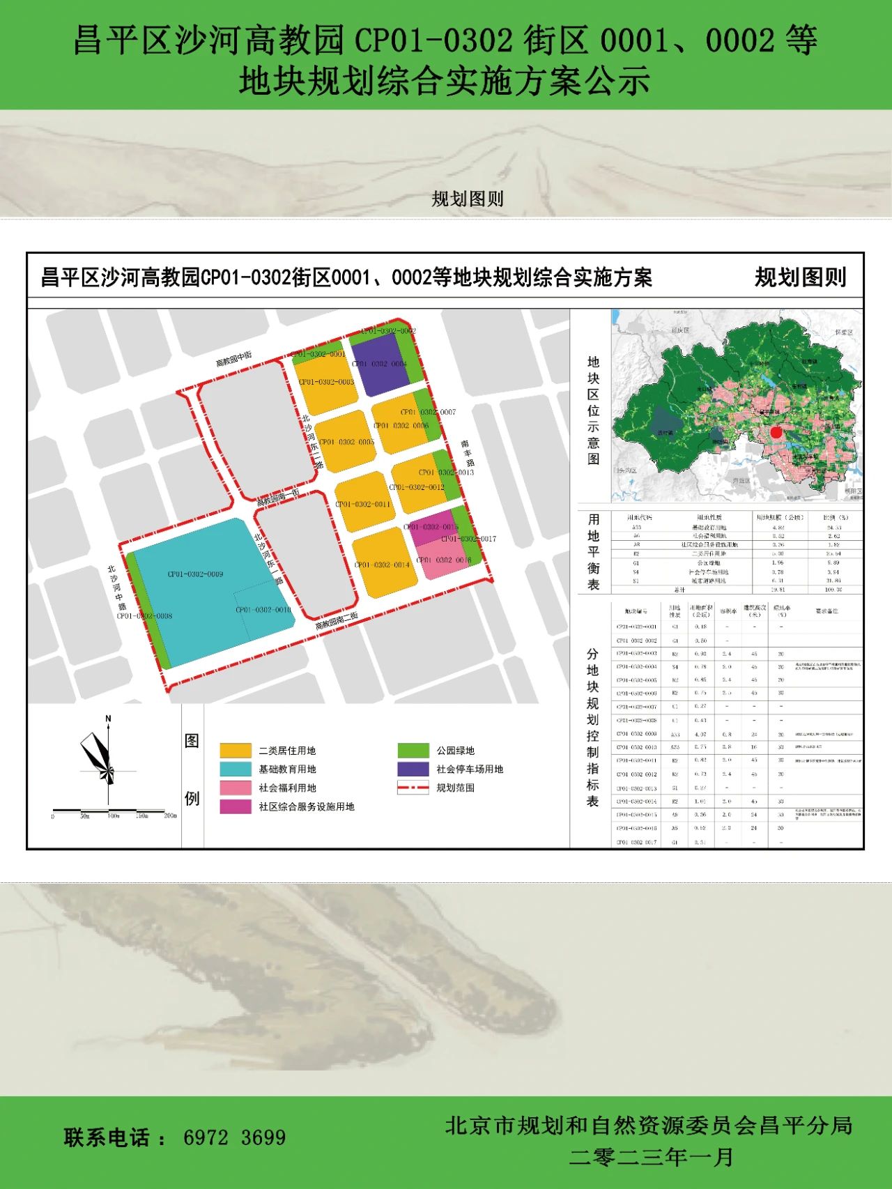 昌平这里规划新建九年一贯制学校及幼儿园,位置点开看