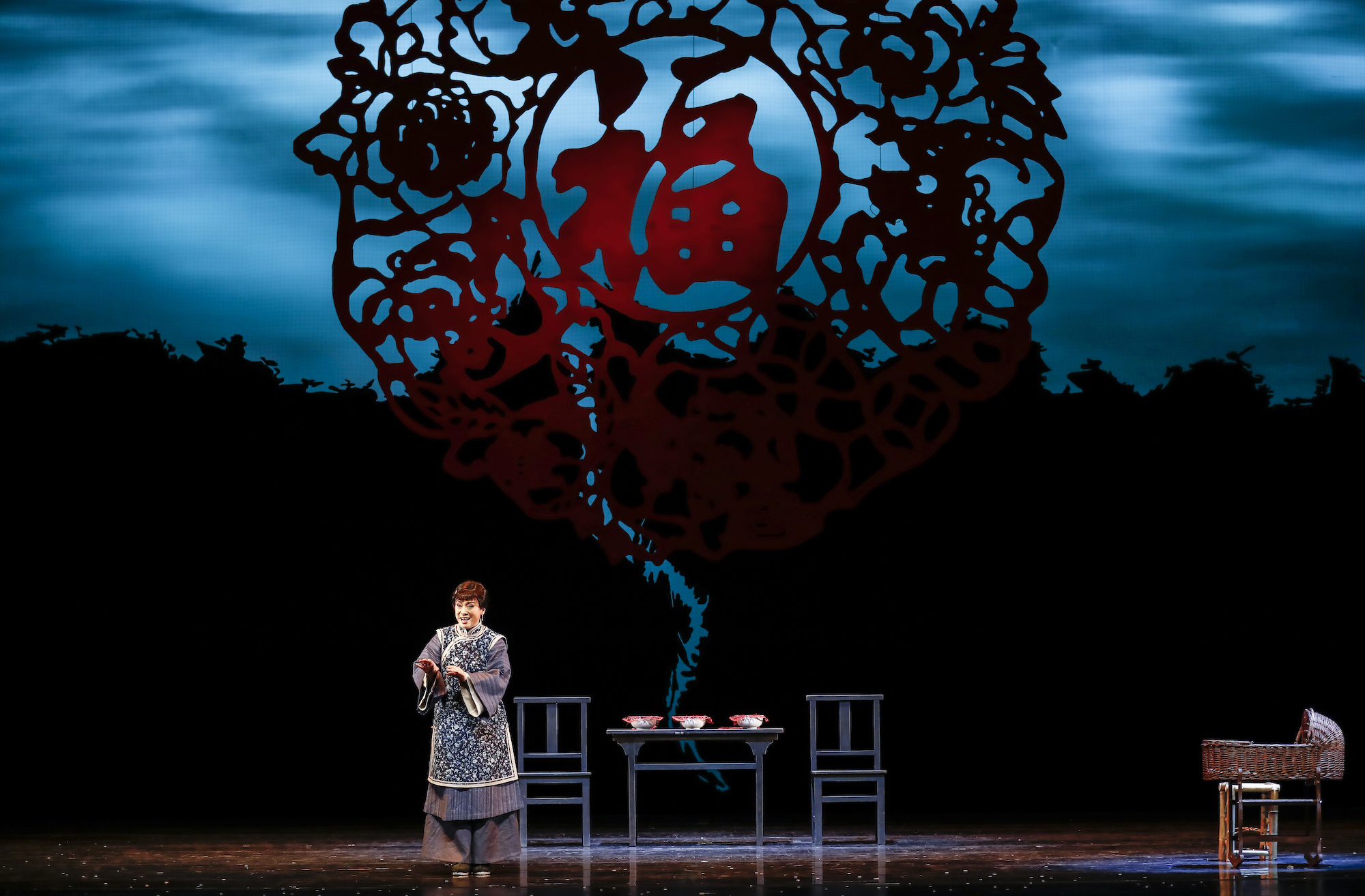 评剧《祝福》改编自鲁迅经典小说,亮相“大戏看北京”展演季“云剧场”
