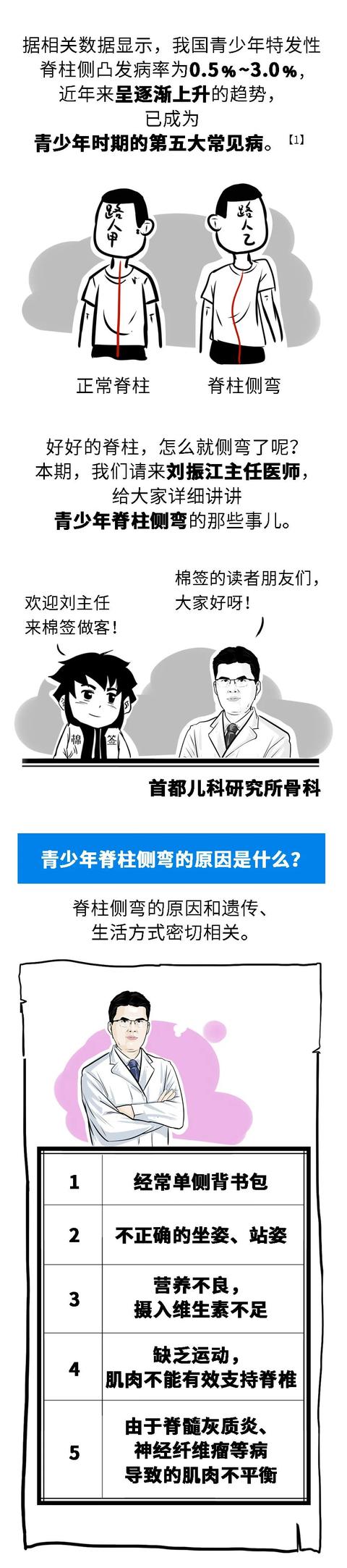 【热点】这些不良习惯会导致脊柱侧弯，中小学生家长请务必警惕！