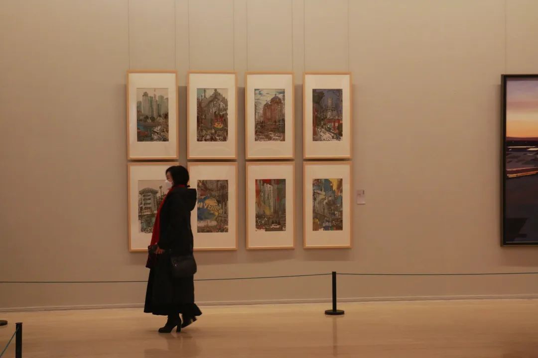 画里京城|展现北京风貌,126件精品亮相“2022新时代首都美术展”