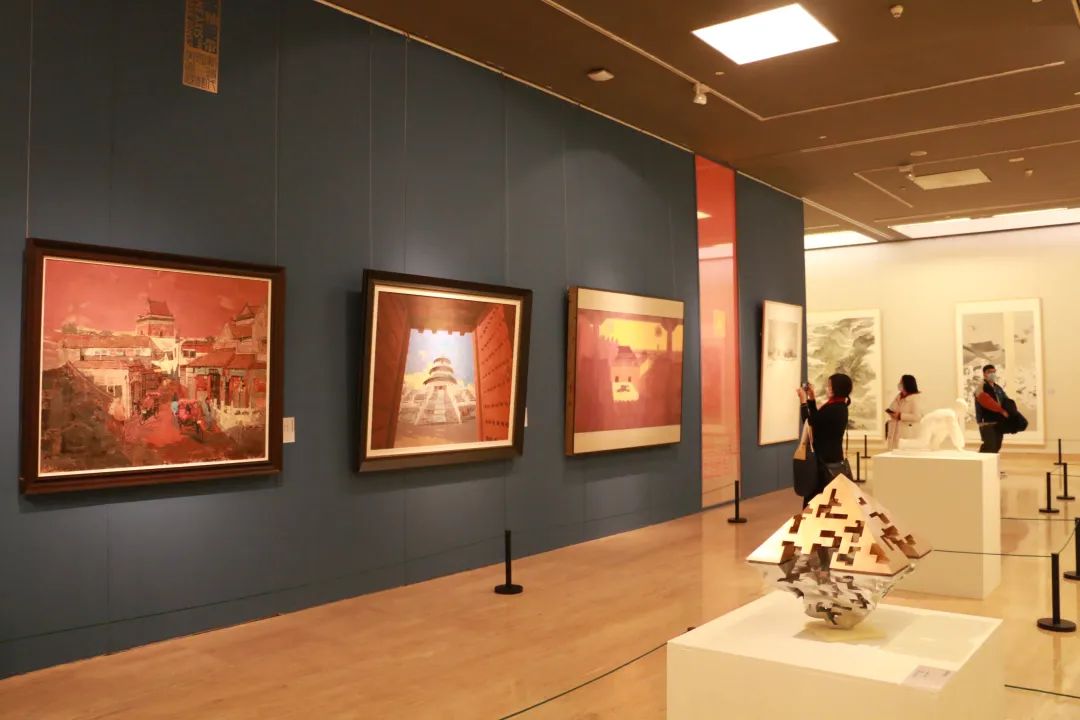 画里京城|展现北京风貌,126件精品亮相“2022新时代首都美术展”