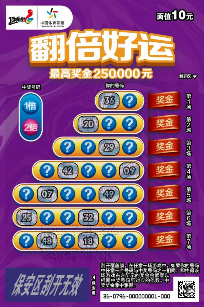 CSL-0796 翻倍好运10元（CSG）_画板 1