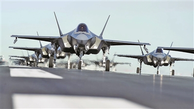 美军F-35战斗机。