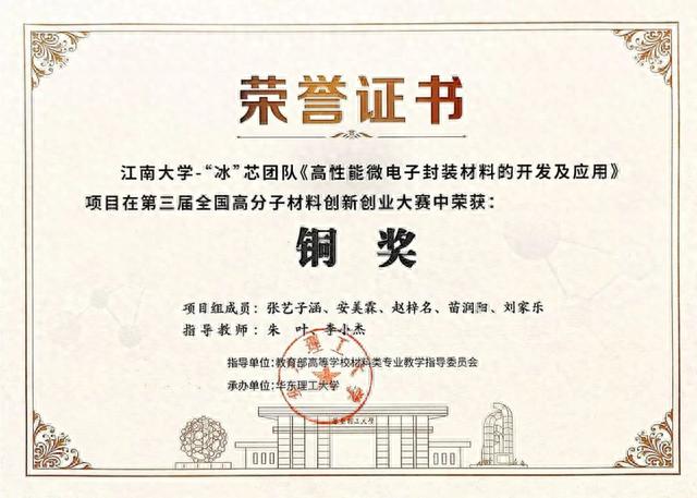 两金+两银+两铜！江南学子再获佳绩！