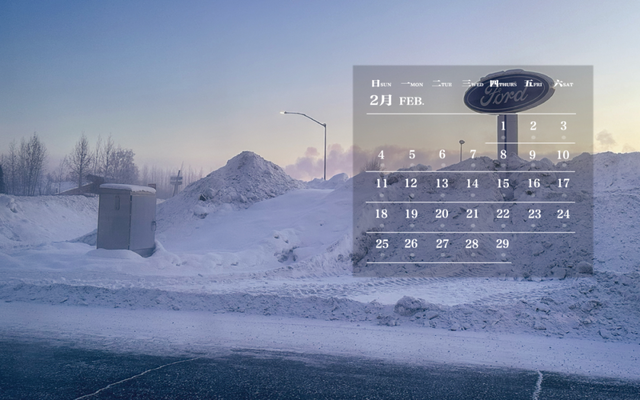 师大月历丨二月，每一处的风景都有别样的感动