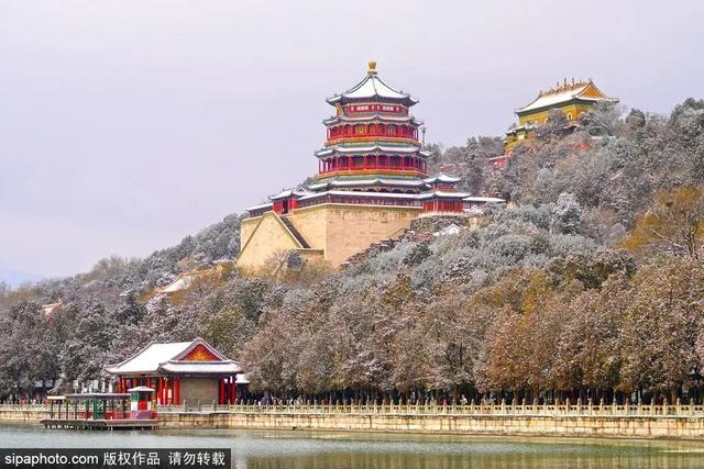 瑞雪兆丰年，当京城遇上龙年初雪，美如画卷
