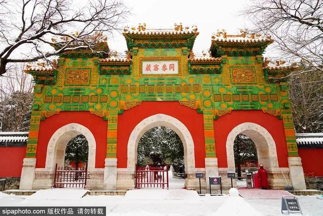 瑞雪兆丰年，当京城遇上龙年初雪，美如画卷