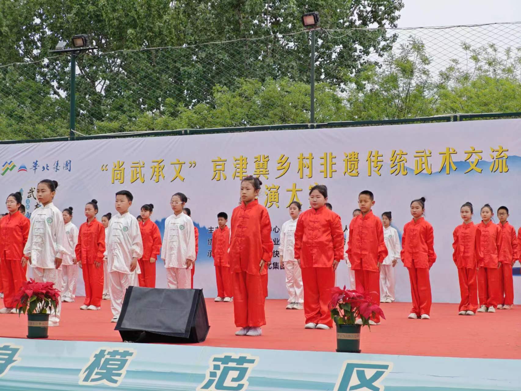 京津冀乡村非遗传统武术交流展演大赛在天津北辰区举办