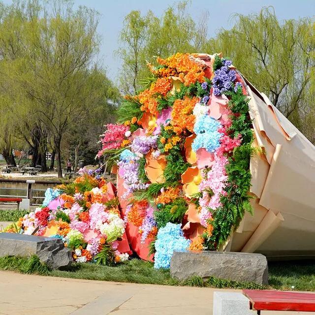 在北京遇见“莫奈花园”，美似油画！