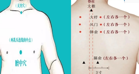 【汤医科普】常用三伏贴敷贴穴位详解
