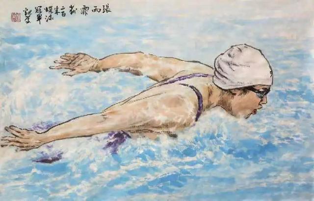 筑梦奥运·共享未来 | 江南大学老教授用画笔为奥运健儿加油！