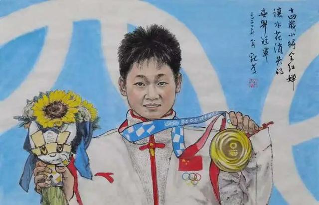筑梦奥运·共享未来 | 江南大学老教授用画笔为奥运健儿加油！