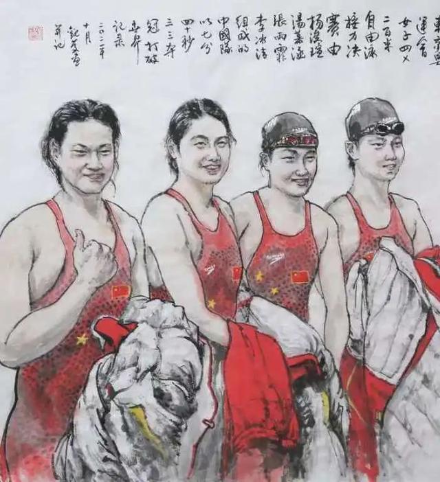 筑梦奥运·共享未来 | 江南大学老教授用画笔为奥运健儿加油！