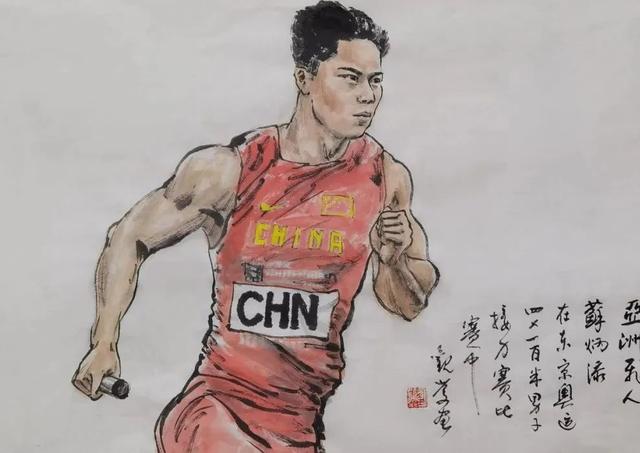 筑梦奥运·共享未来 | 江南大学老教授用画笔为奥运健儿加油！
