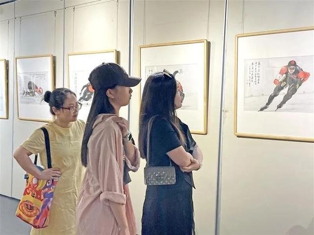 筑梦奥运·共享未来 | 江南大学老教授用画笔为奥运健儿加油！