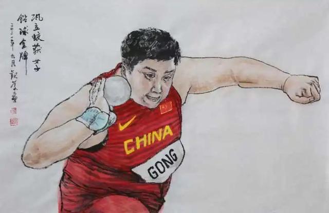 筑梦奥运·共享未来 | 江南大学老教授用画笔为奥运健儿加油！