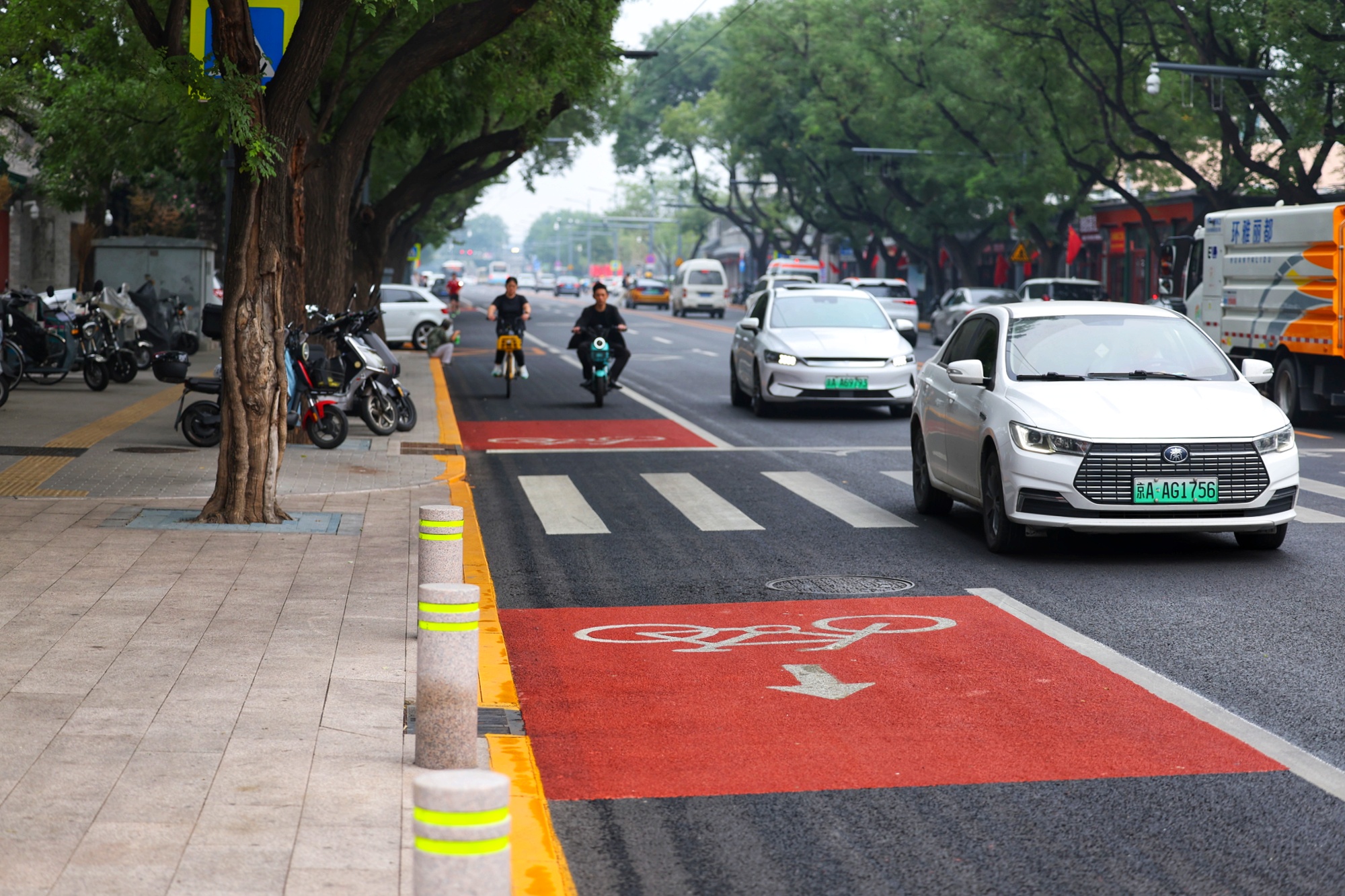 阜成门内大街二期改造正式完工3