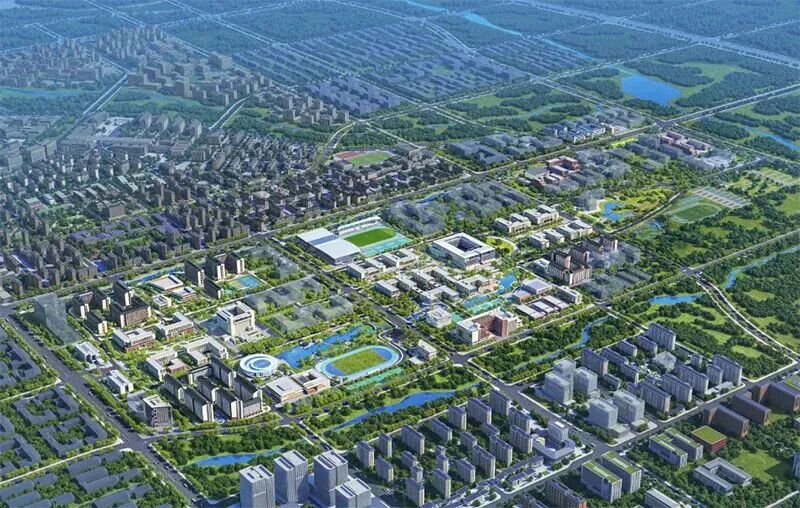 4所高校雄安校区建设有了新进展，多图直击