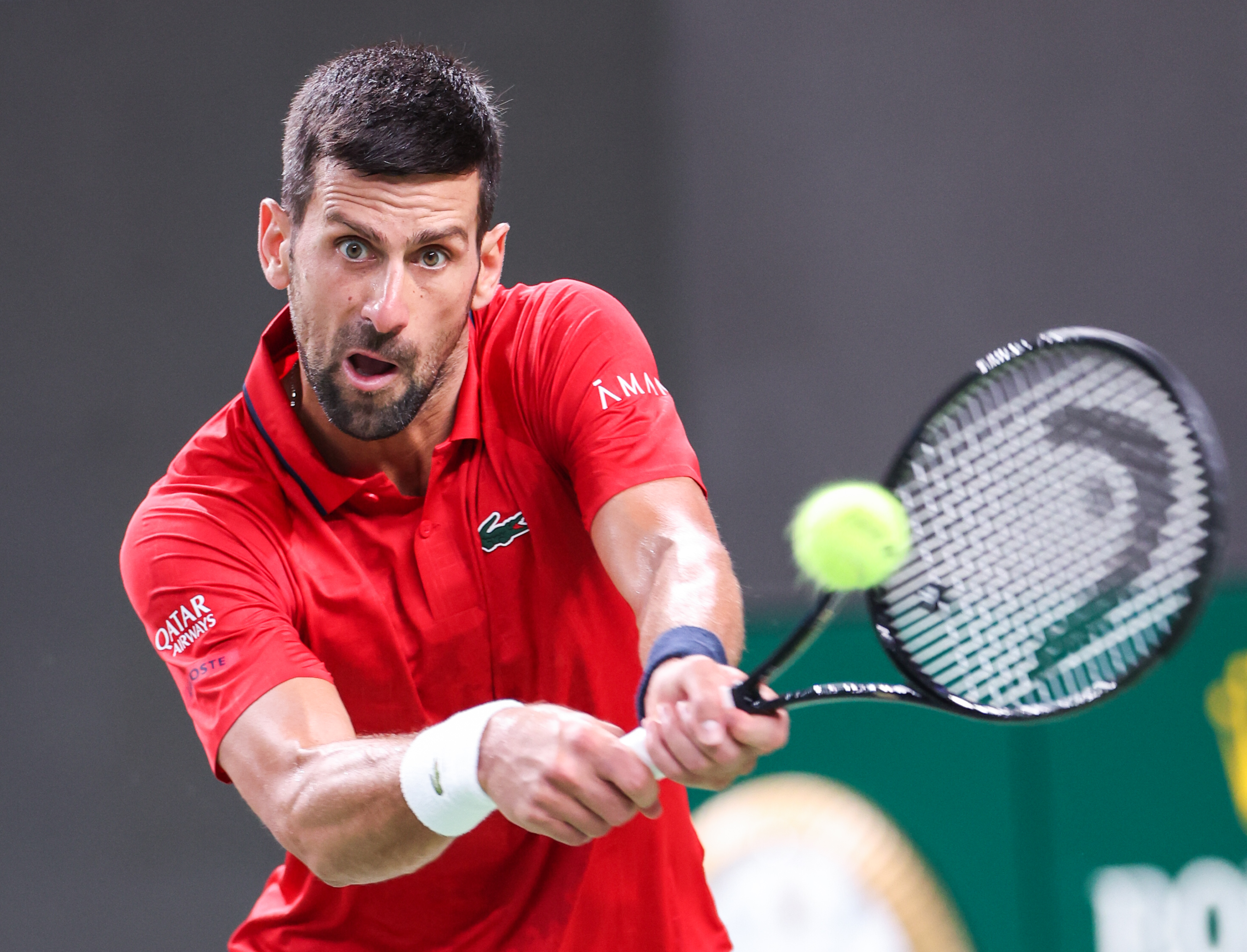 （体育）（4）网球——上海大师赛：焦科维奇晋级四强