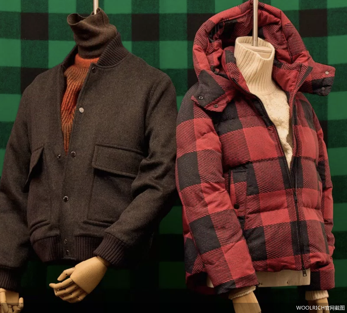 WOOLRICH官网截图