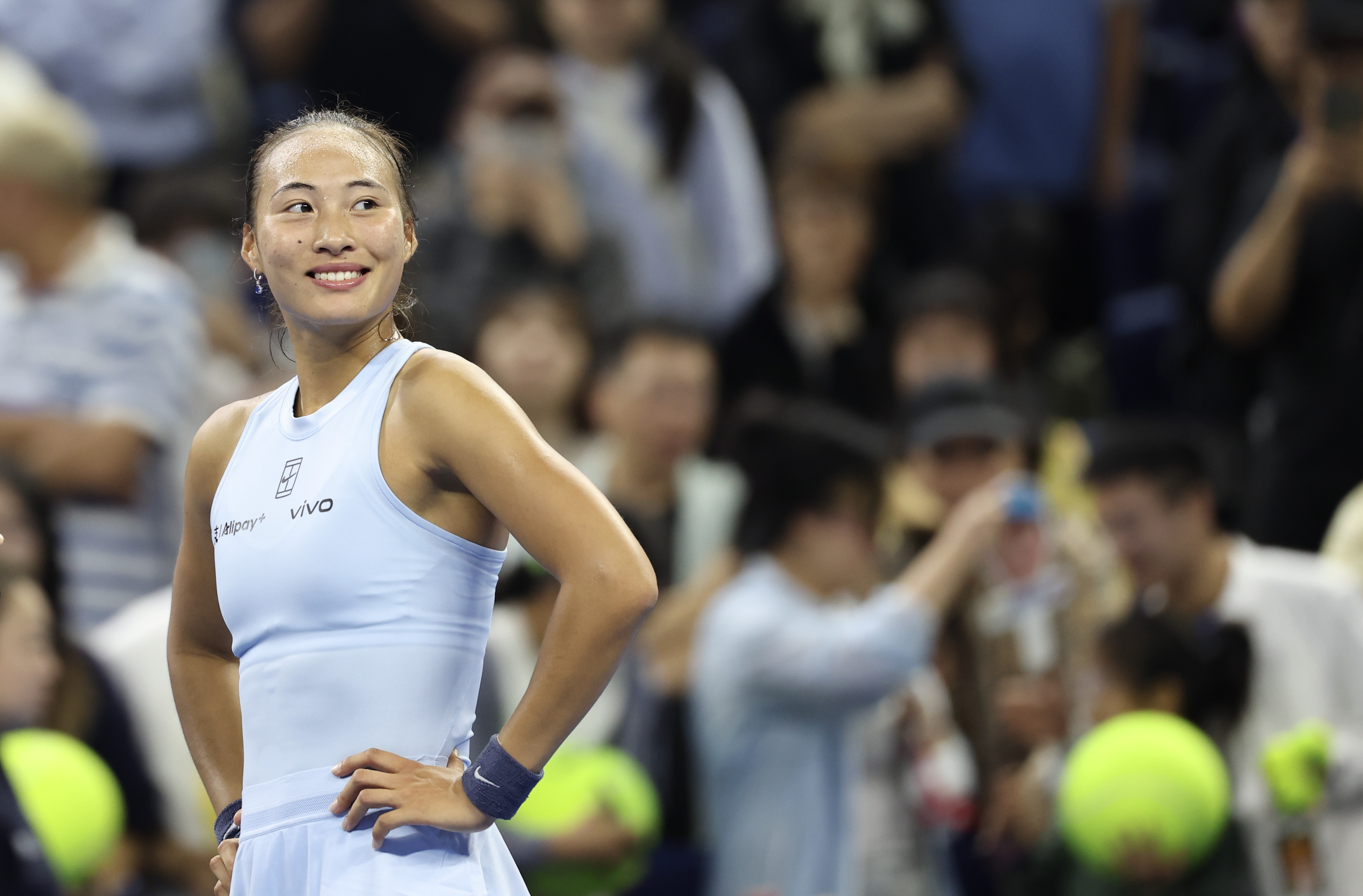 （体育）（7）网球——中网：郑钦文晋级女单第三轮