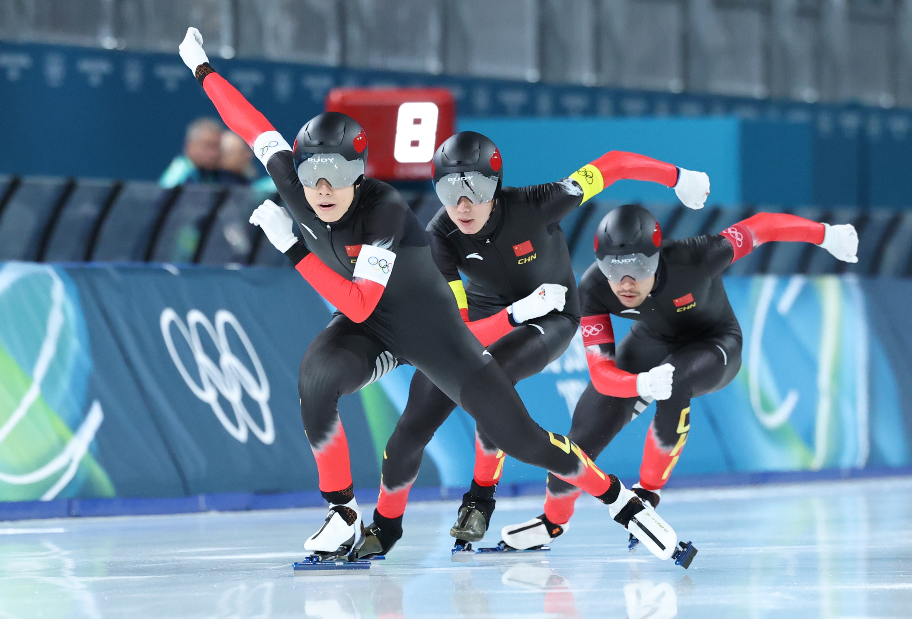 冬奥会｜速度滑冰——男子团体追逐半决赛赛况