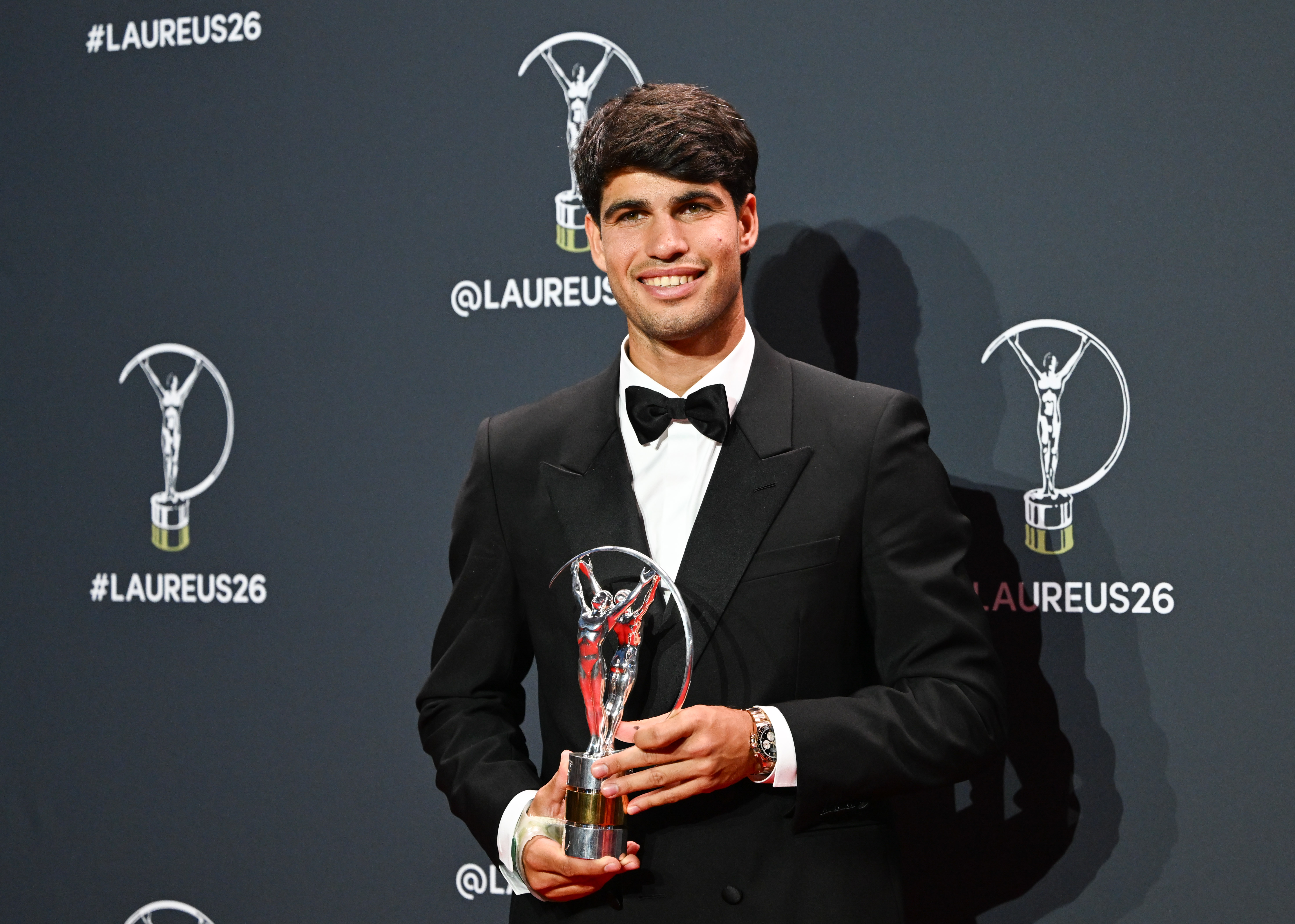 （体育）（4）2026劳伦斯世界体育奖颁奖典礼在西班牙马德里举行 