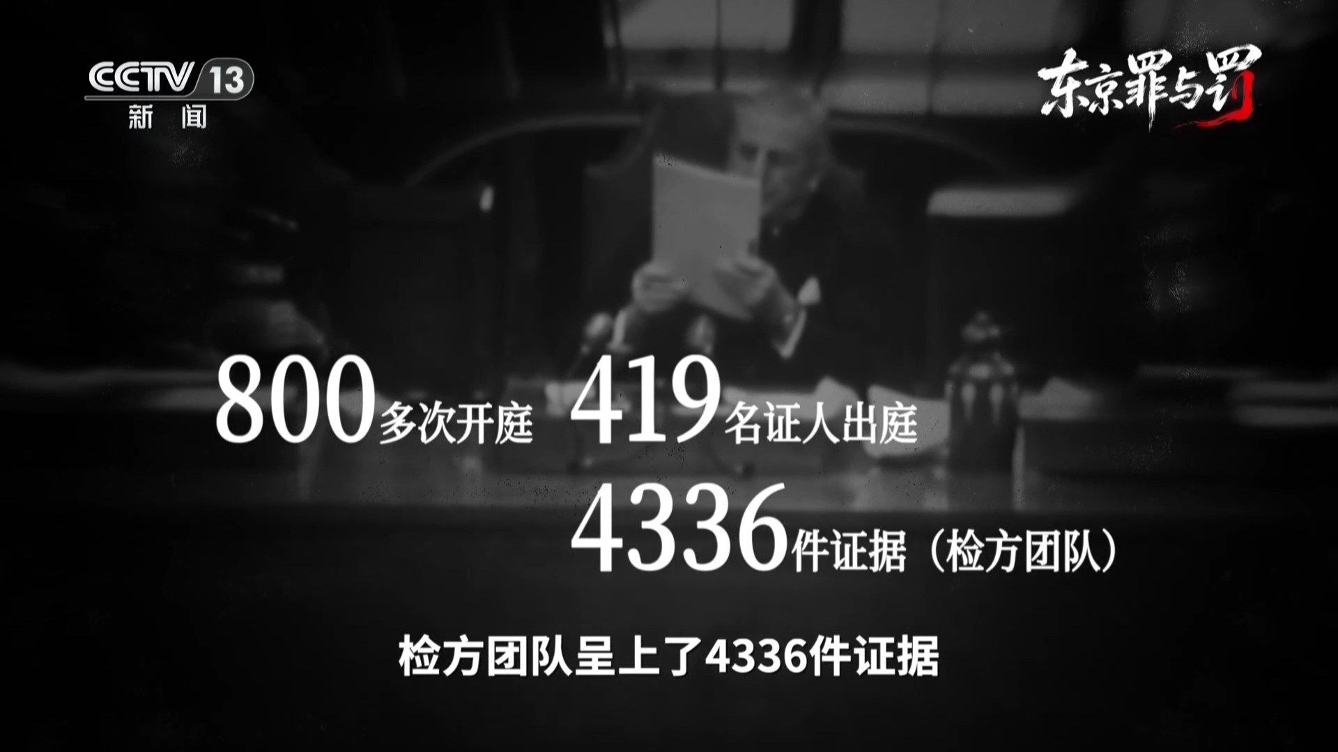 4336件证据 近5万页庭审记录,东京审判如山铁证还原日军罪行