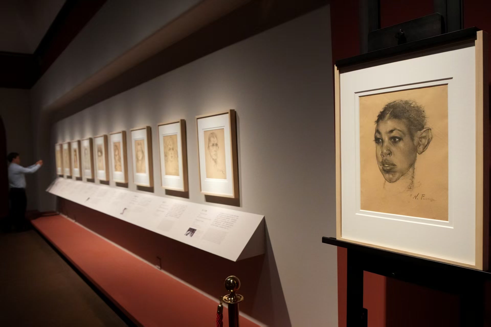 费欣绘画精品展亮相中国美术馆，文创互动体验同步推出_京报网