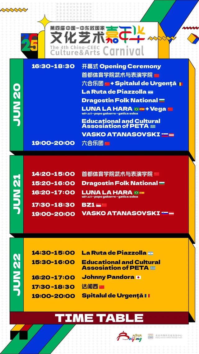 免费预约！夏至首钢高炉草坪见! 中国-中东欧国家文化艺术嘉年华市集阵容大公开