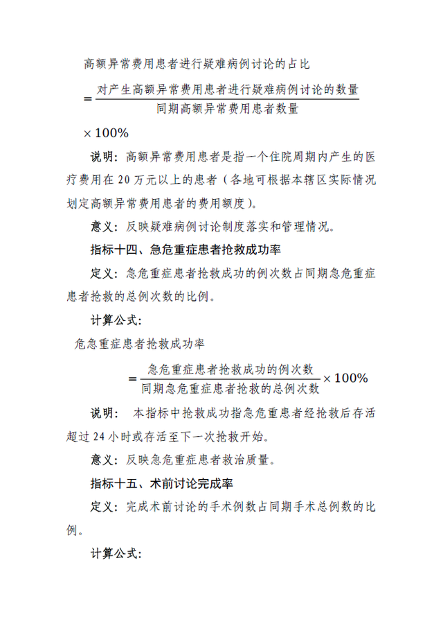 【尺牍思享】国家卫生健康委发布《医疗质量安全核心制度落实情况监测指标（2025年版）》（附文件解读）