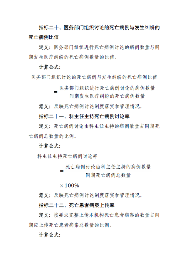 【尺牍思享】国家卫生健康委发布《医疗质量安全核心制度落实情况监测指标（2025年版）》（附文件解读）