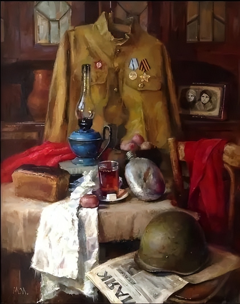 索洛维茨的海军学校——“多彩世界”中俄青年油画展获奖作品之二